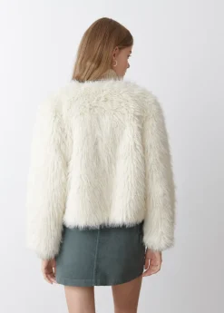 Brownie Spain Abrigo Corto Efecto Pelo-Mujer Abrigos Y Chaquetas