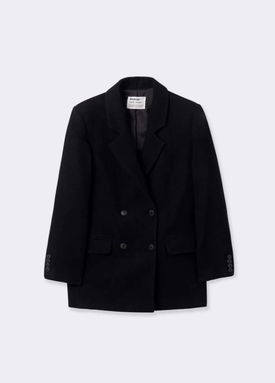 Brownie Spain Abrigo Tipo Americana Pano-Mujer Abrigos Y Chaquetas