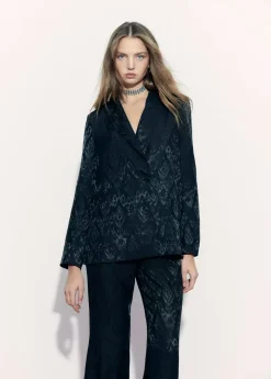 Brownie Spain Americana Cruzada Jacquard-Mujer Abrigos Y Chaquetas