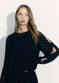 Brownie Spain Blusa Aberturas Dobby-Mujer Camisas Y Blusas