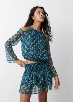 Brownie Spain Blusa Hombro Descubierto Ikat-Mujer Camisas Y Blusas