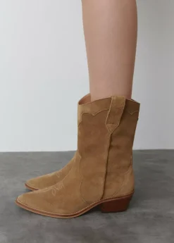 Brownie Spain Bota Cowboy Piezas Lisa-Mujer Zapatos