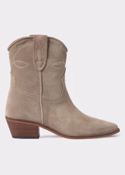 Brownie Spain Botin Cowboy Bordado-Mujer Zapatos