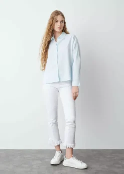 Brownie Spain Camisa Basica Celeste-Mujer Camisas Y Blusas