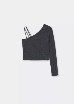 Brownie Spain Camiseta Asimetrica Con Tirantes-Mujer Camisetas