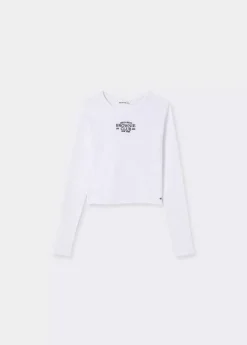 Brownie Spain Camiseta Baby Tee Manga Larga-Mujer Camisetas