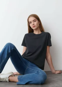 Brownie Spain Camiseta Cuello Redondo Basico-Mujer Camisetas