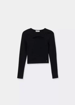 Brownie Spain Camiseta Cut Out Canale Manga Larga-Mujer Camisetas