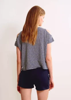 Brownie Spain Camiseta Rayas Apertura-Mujer Camisetas