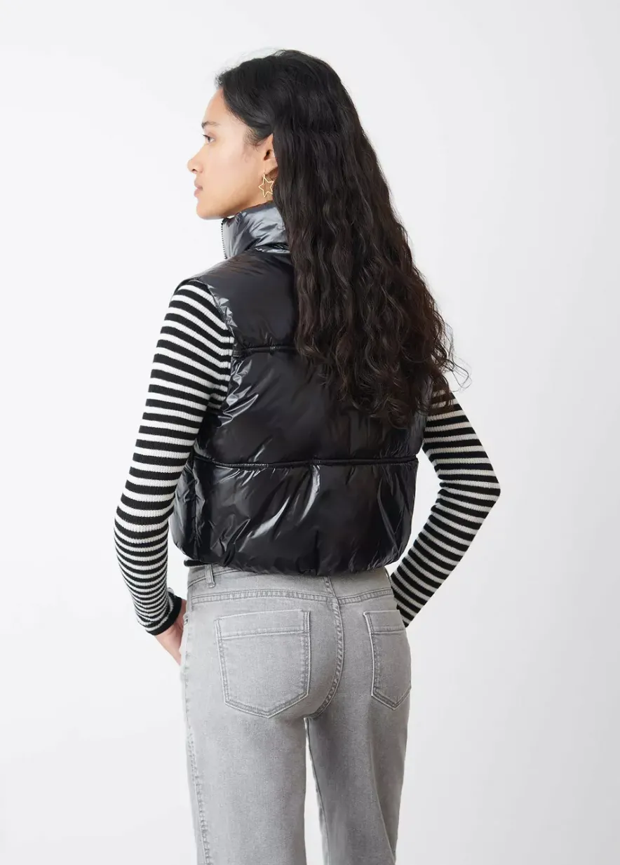 Brownie Spain Chaleco Acolchado Vinilado-Mujer Abrigos Y Chaquetas