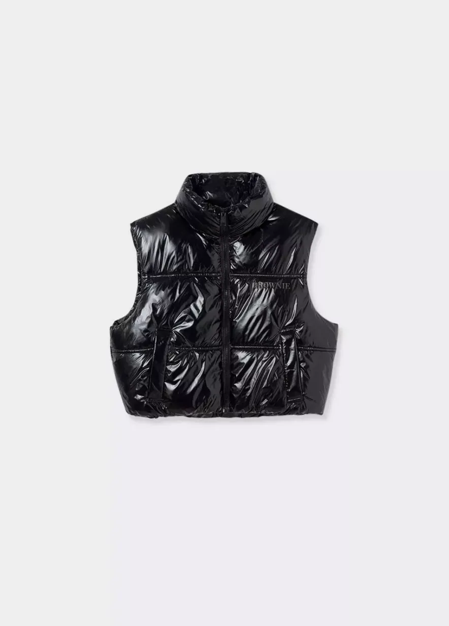 Brownie Spain Chaleco Acolchado Vinilado-Mujer Abrigos Y Chaquetas