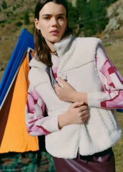 Brownie Spain Chaleco Polar Con Cremallera-Mujer Abrigos Y Chaquetas