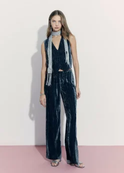 Brownie Spain Chaleco Sastre Terciopelo-Mujer Tops