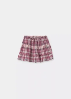 Brownie Spain Falda Jaretas Cuadros-Mujer Faldas