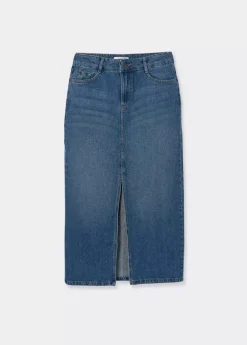 Brownie Spain Falda Larga Twill-Mujer Faldas