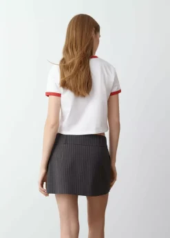 Brownie Spain Falda Mini Tablas Raya Diplomatica-Mujer Faldas