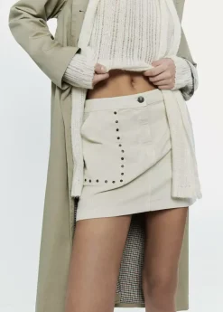 Brownie Spain Falda Pana Bolsillo Parche-Mujer Faldas