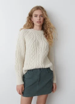 Brownie Spain Falda Pana Bolsillos Cargo-Mujer Faldas