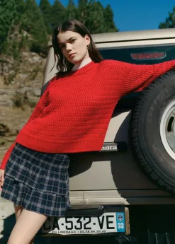 Brownie Spain Falda Volantes Cuadros-Mujer Faldas