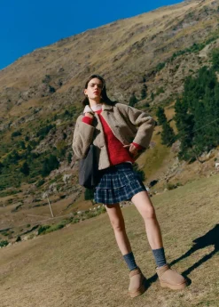 Brownie Spain Falda Volantes Cuadros-Mujer Faldas