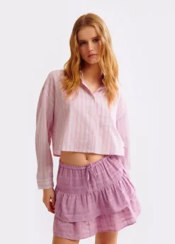 Brownie Spain Falda Volantes Textura-Mujer Faldas