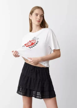 Brownie Spain Falda Volantes Textura-Mujer Faldas