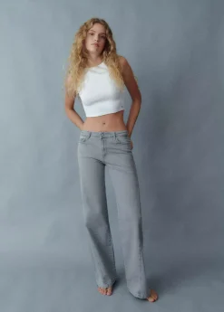 Brownie Spain Jeans Acampanados Corte Lateral-Mujer Jeans