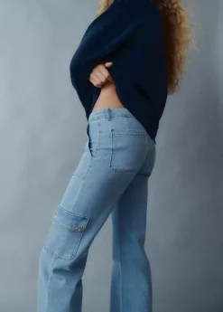 Brownie Spain Jeans Recto Cargo-Mujer Jeans