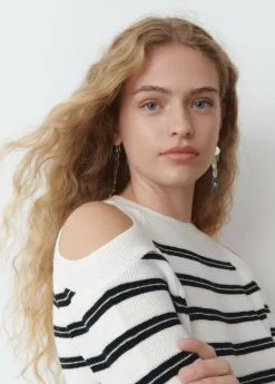 Brownie Spain Jersey Aperturas Hombros Rayas-Mujer Jerséis