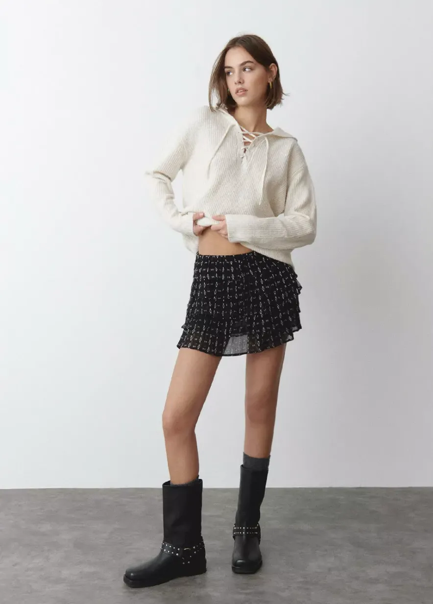 Brownie Spain Jersey Capucha Cuerdas-Mujer Jerséis