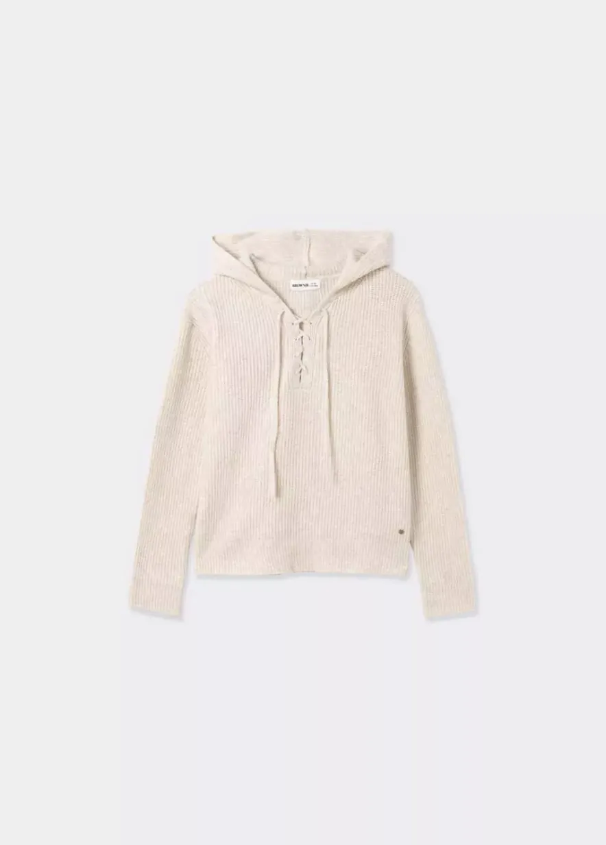 Brownie Spain Jersey Capucha Cuerdas-Mujer Jerséis