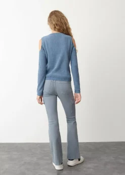 Brownie Spain Jersey Chenilla Hombros Descubiertos-Mujer Jerséis