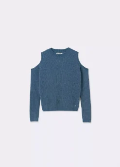 Brownie Spain Jersey Chenilla Hombros Descubiertos-Mujer Jerséis