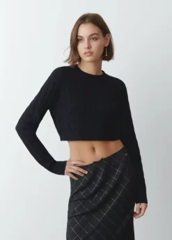 Brownie Spain Jersey Cropped Trenzas-Mujer Jerséis