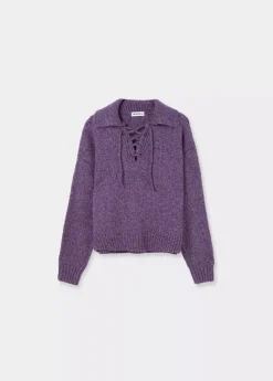 Brownie Spain Jersey Cuello Polo Cuerdas-Mujer Jerséis