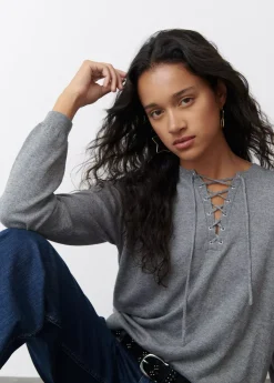 Brownie Spain Jersey Cuerdas Punto Fino-Mujer Jerséis