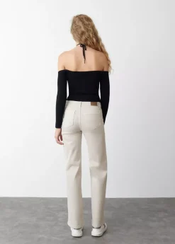 Brownie Spain Jersey Escote Halter Atado-Mujer Jerséis