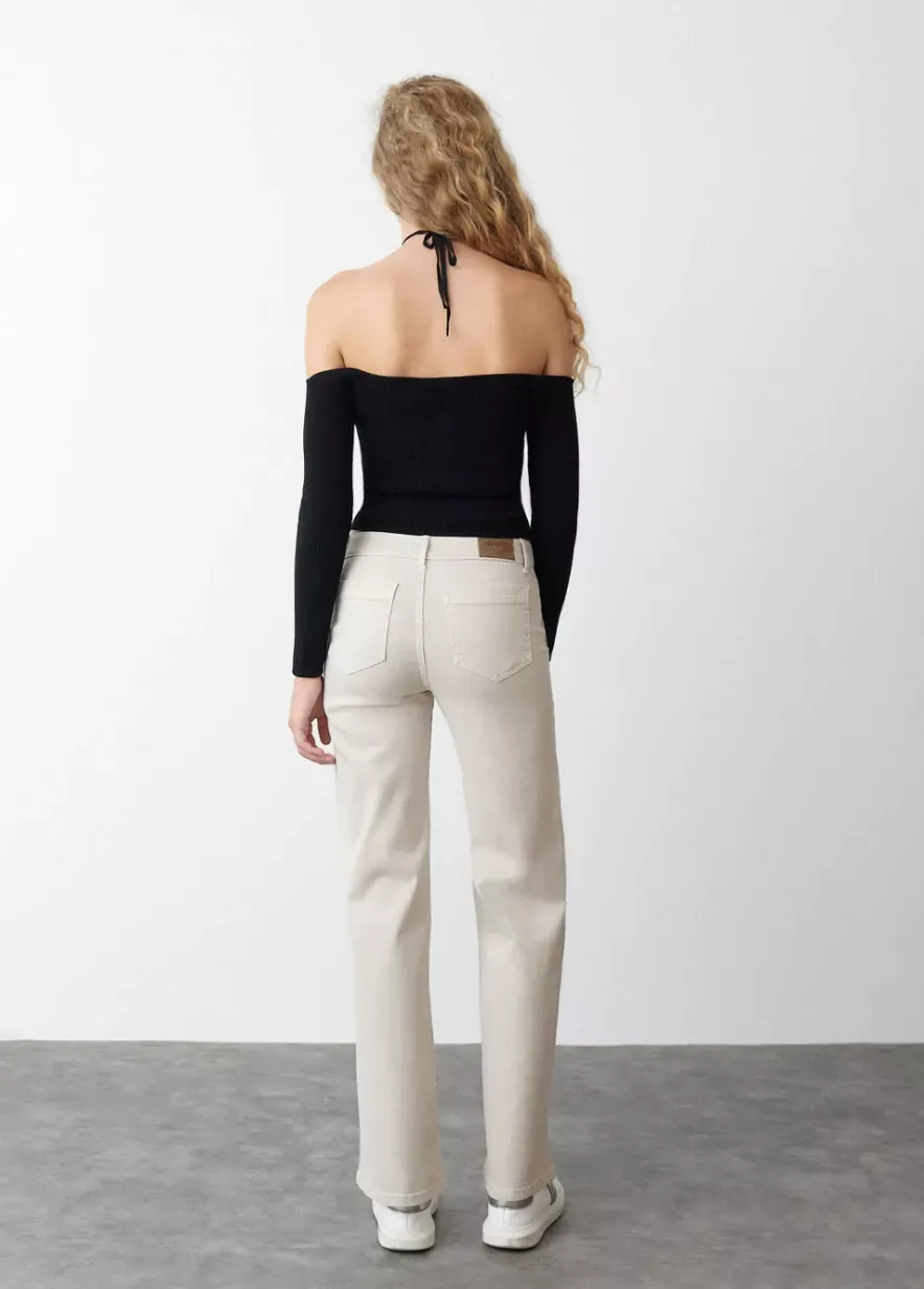 Brownie Spain Jersey Escote Halter Atado-Mujer Jerséis