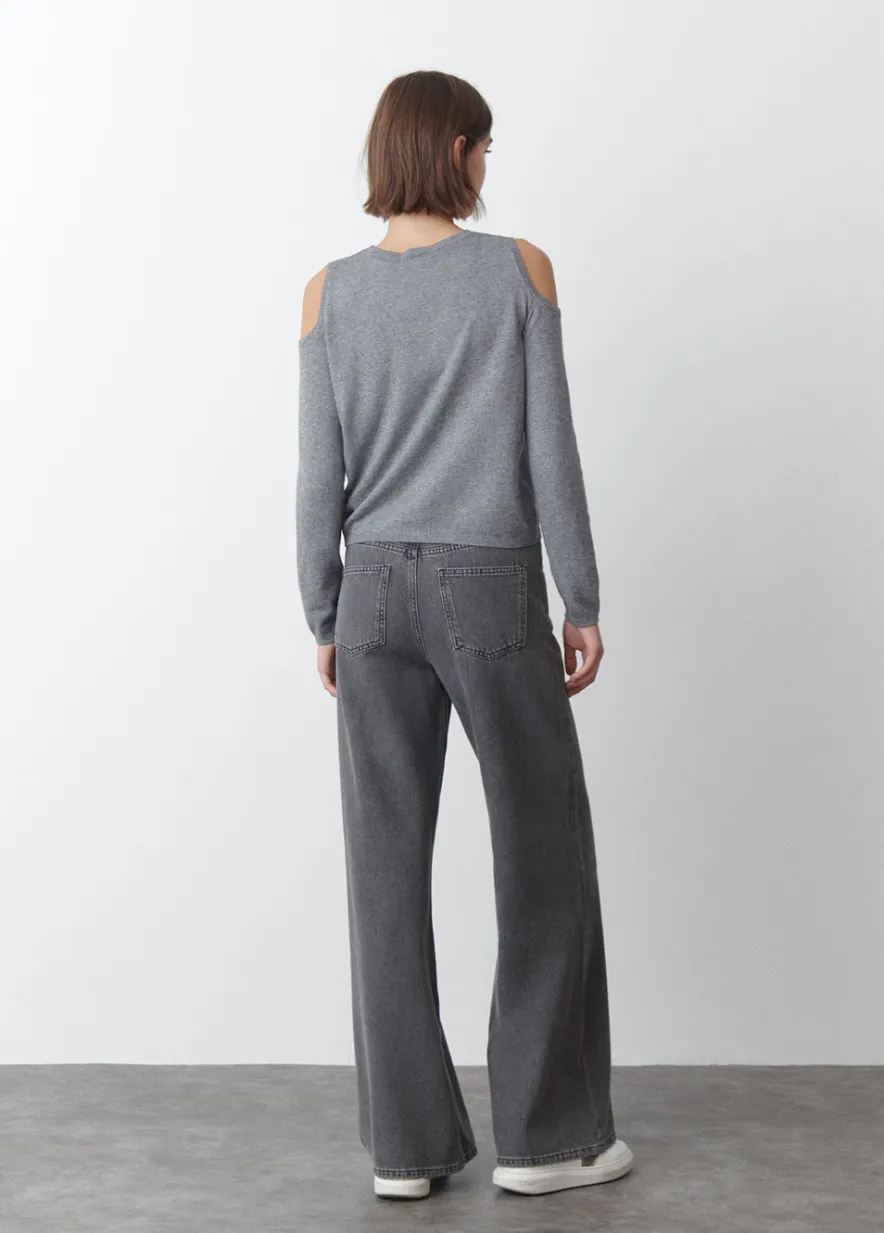 Brownie Spain Jersey Hombros Abiertos Punto-Mujer Jerséis