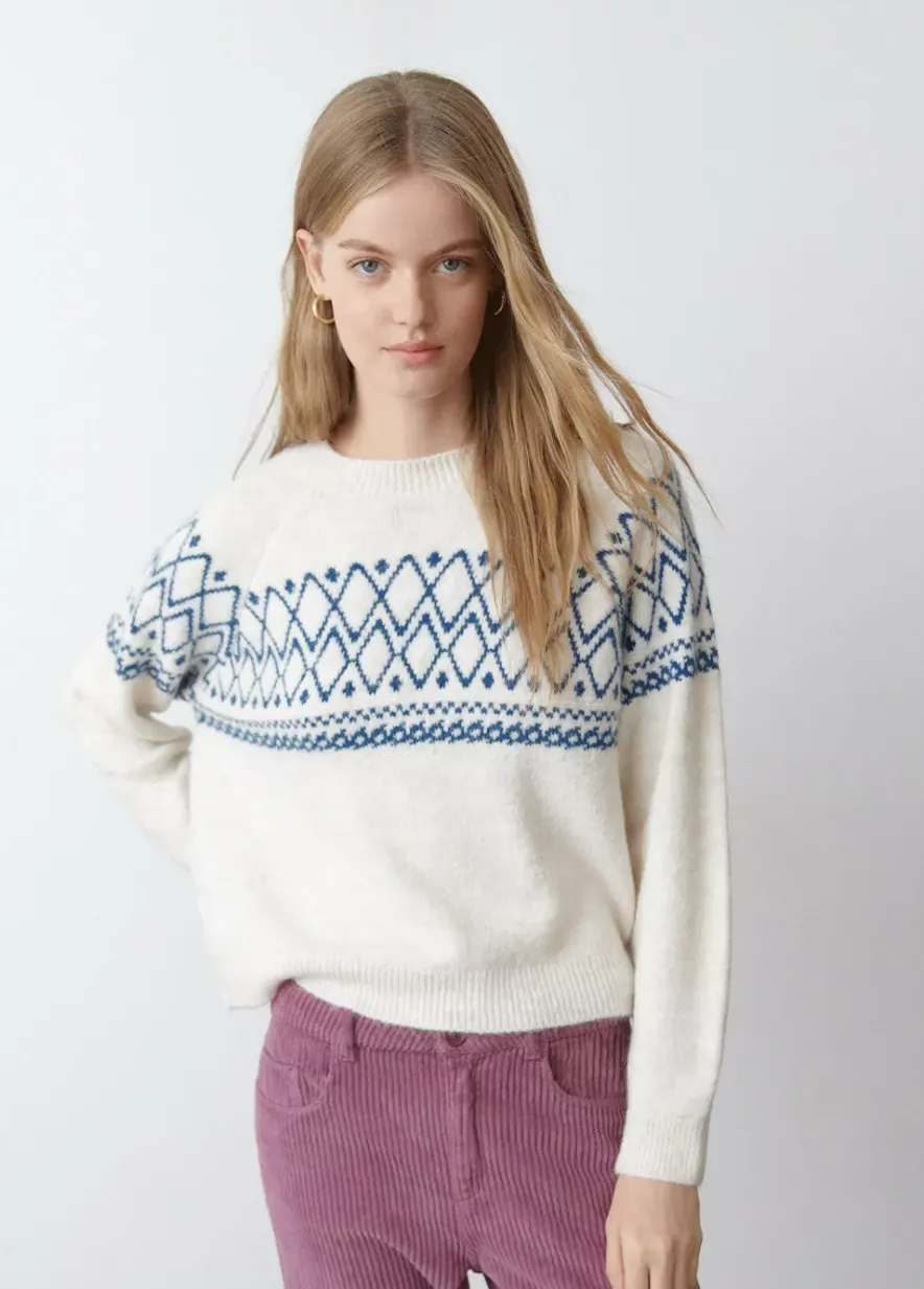 Brownie Spain Jersey Jacquard-Mujer Jerséis