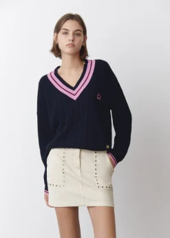 Brownie Spain Jersey Pico Trenzas-Mujer Jerséis