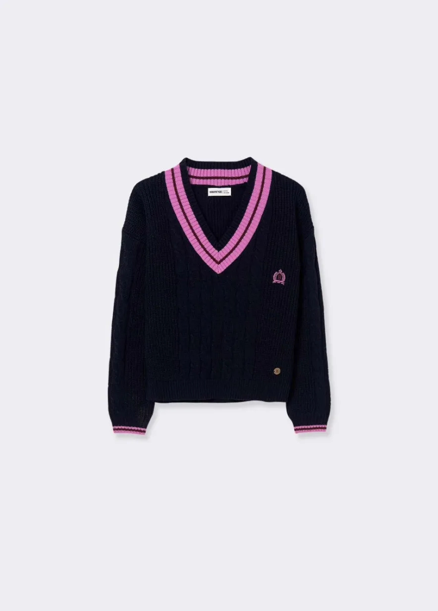 Brownie Spain Jersey Pico Trenzas-Mujer Jerséis