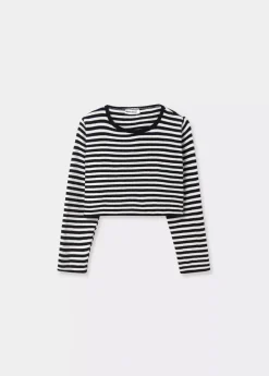 Brownie Spain Jersey Rayas Cropped-Mujer Jerséis