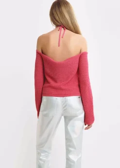 Brownie Spain Jersey Tiras Cuello Punto-Mujer Jerséis