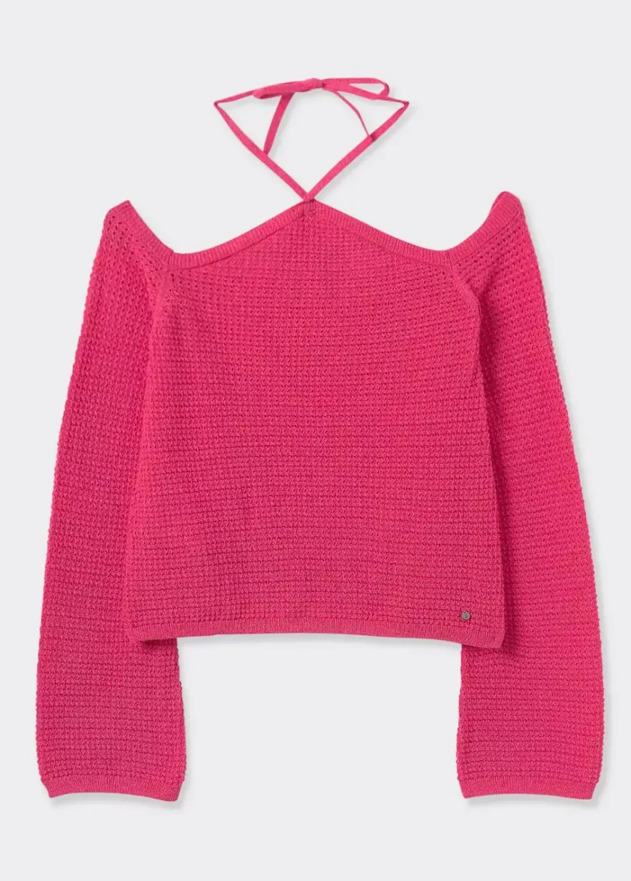 Brownie Spain Jersey Tiras Cuello Punto-Mujer Jerséis