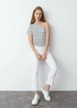 Brownie Spain Pantalon Bajo Desflecado-Mujer Pantalones