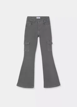 Brownie Spain Pantalon Campana Cargo-Mujer Pantalones