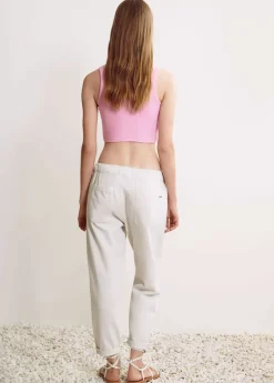 Brownie Spain Pantalon Fluido Algodon-Mujer Pantalones