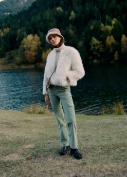 Brownie Spain Pantalon Pana Campana-Mujer Pantalones