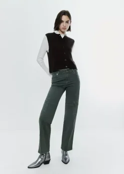 Brownie Spain Pantalon Recto Cargo-Mujer Pantalones